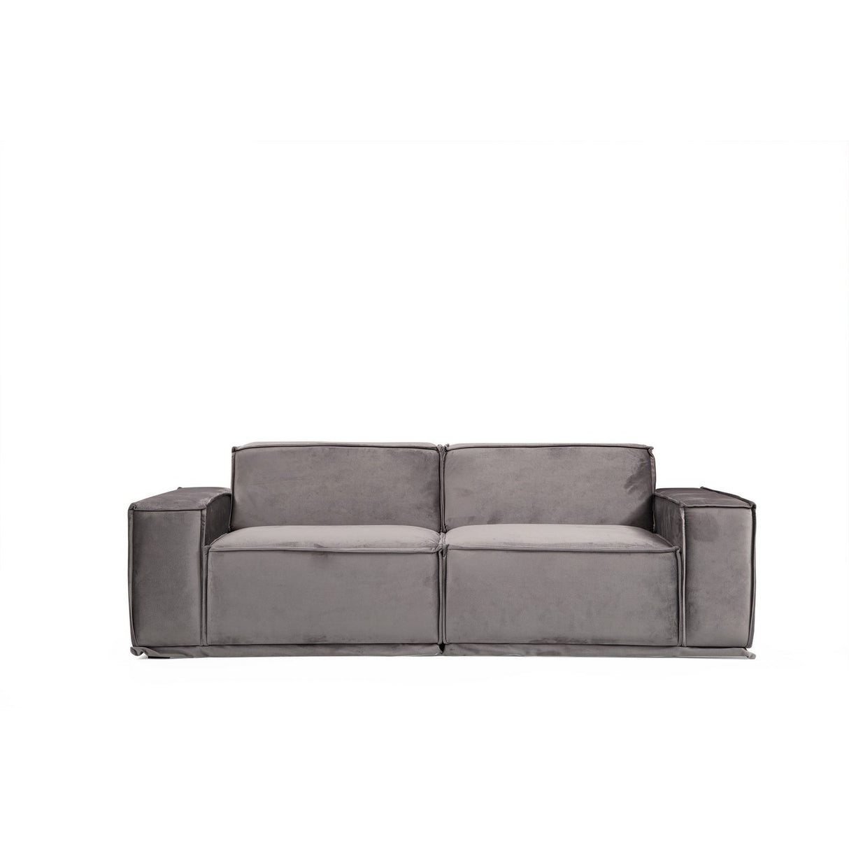 Accra 2-sits (215 x 100 x 76 cm) Grå 2-sitssoffa