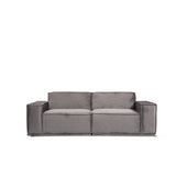 Accra 2-sits (215 x 100 x 76 cm) Grå 2-sitssoffa