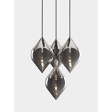 Flare Top Pendellampa Silver