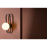 Alpes Vägglampa Svart