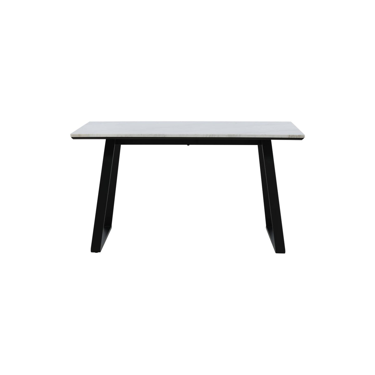 Estelle Rektangulärt matbord Svart,Vit, Marmor, 140 x 90