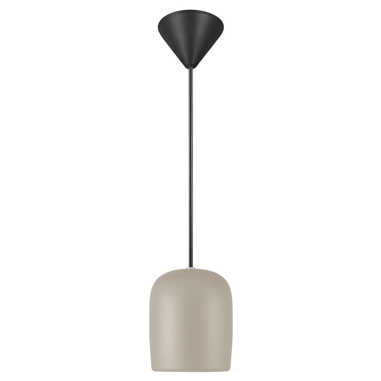 Notti Avlång 10 cm Taklampa Grå