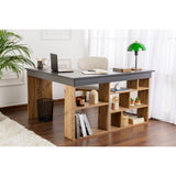 Ostia Skrivbord Antracit Atlantisk tall