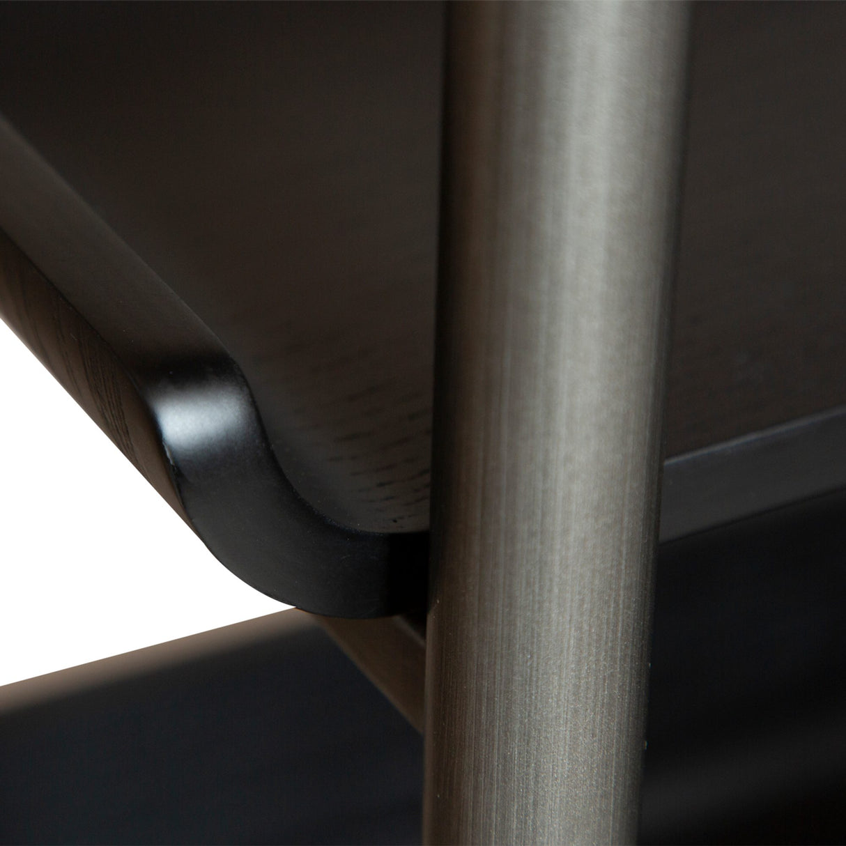 Friyay set om 6 med skrivbord Hylla Black Ash