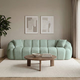 Octavio (268 x 70 x 80 cm) 4-sits soffa Turkos