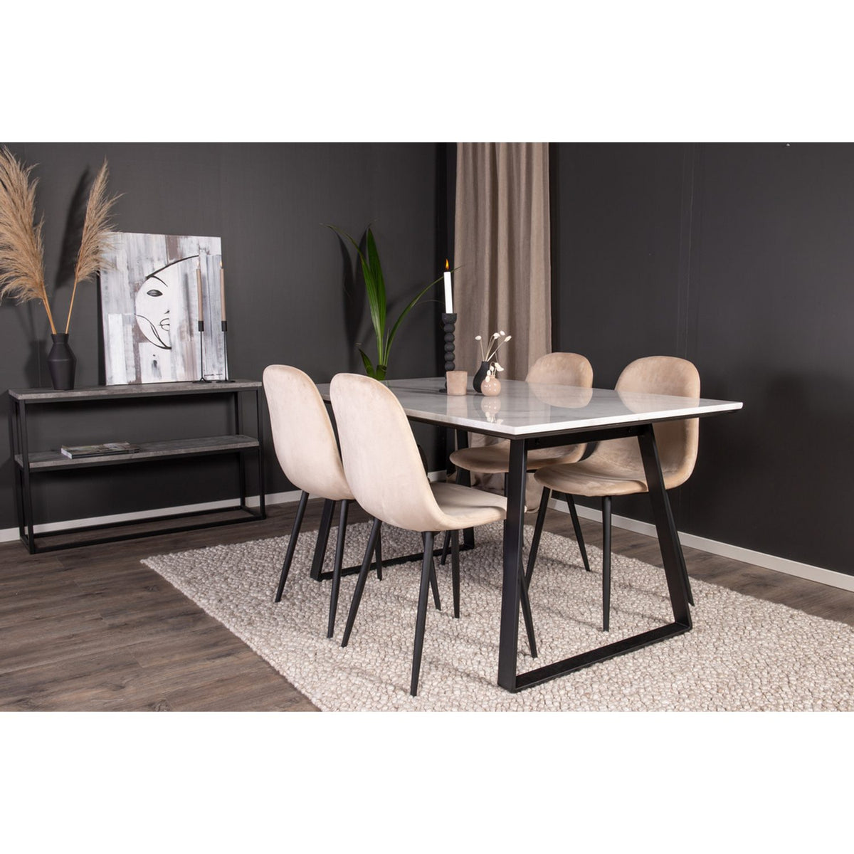 Rise Sidobord Svart