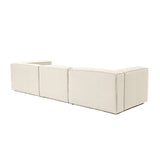 Sevilla 3 (297 x 66 x 105 cm) 3-sitssoffa Ecru