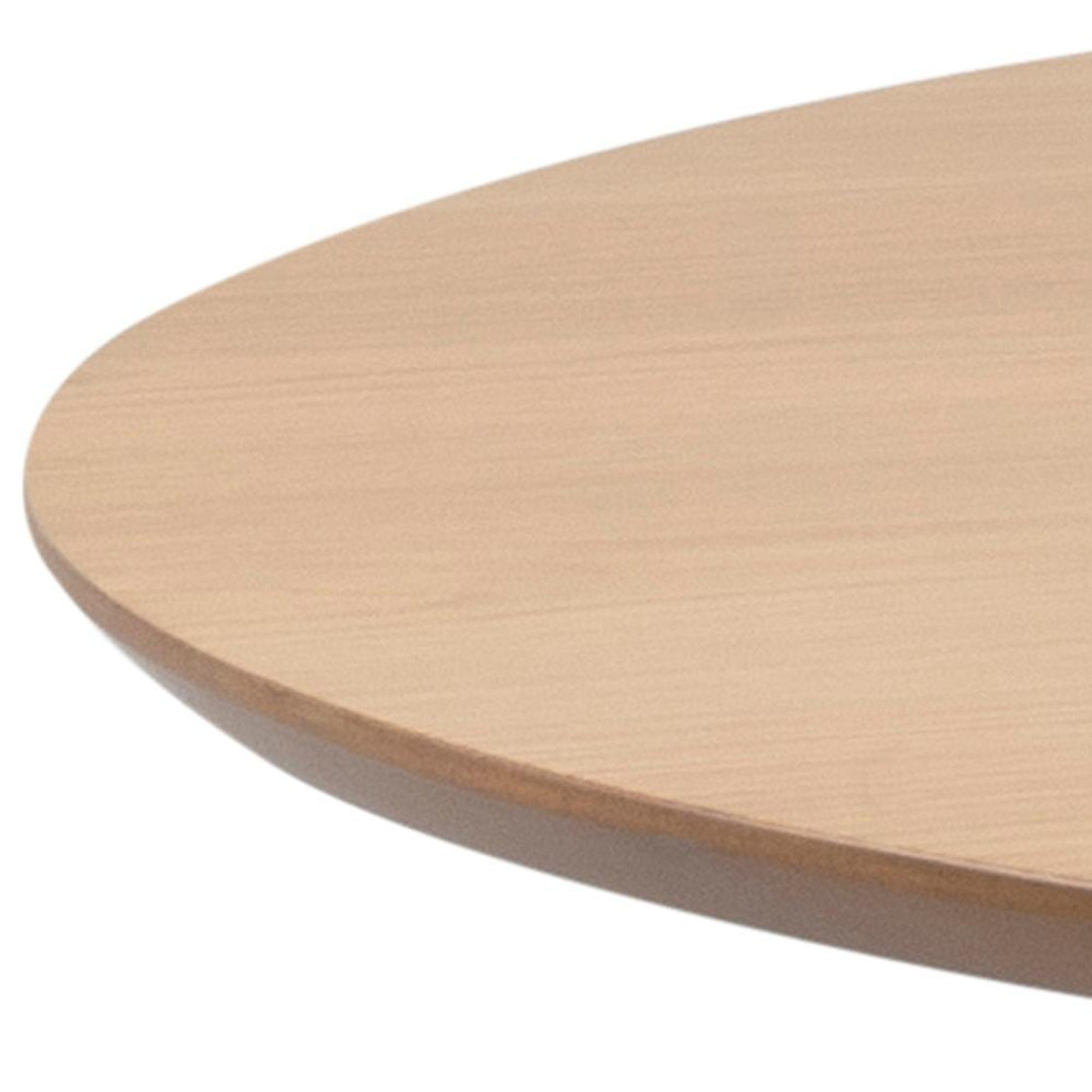 Roxby Matbord 76x105x105 cm Ek/Svart