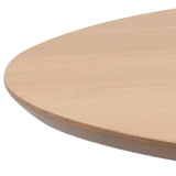 Roxby Matbord 76x105x105 cm Ek/Svart