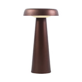 Uppladdningsbar Arcello Bordslampa Bränd Mässing
