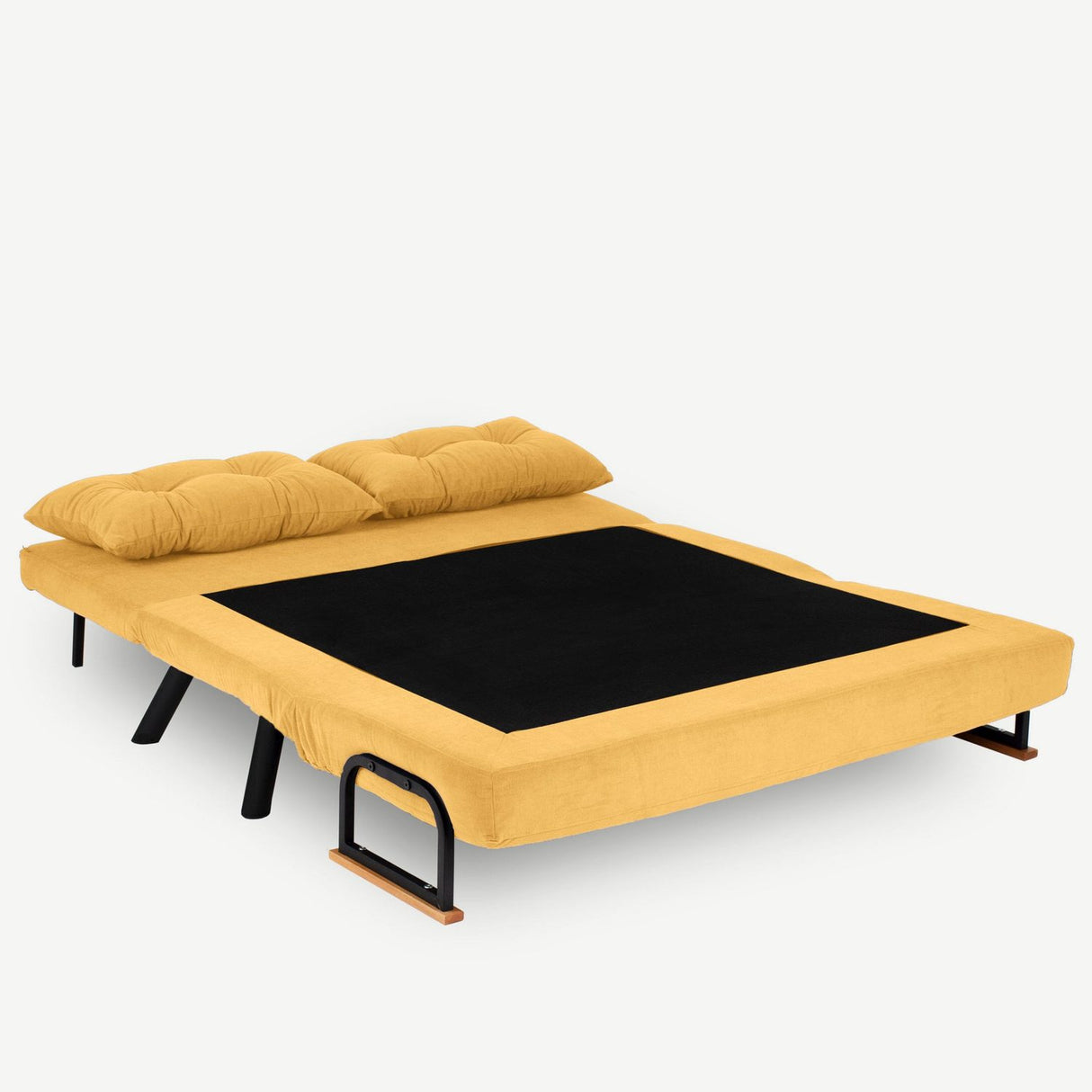 Apia 2-sits (25 x 134 x 121 cm) 2-sits bäddsoffa Senap