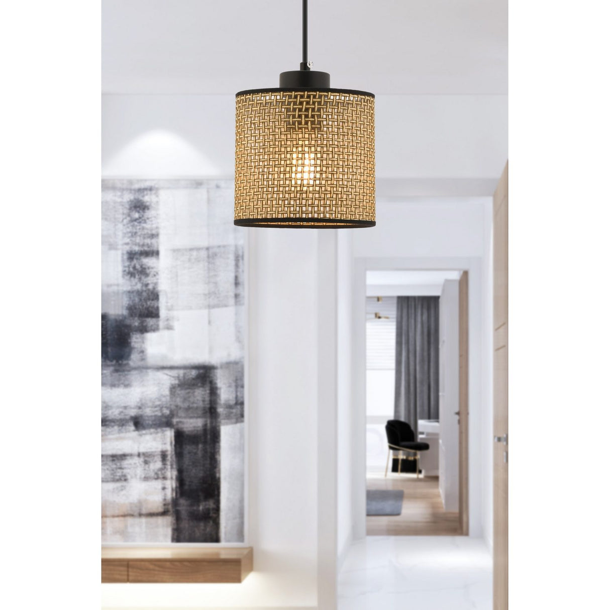 Valencia (H 50 cm) Beige Ljuskrona