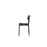Polly Matstol Svart, Beige