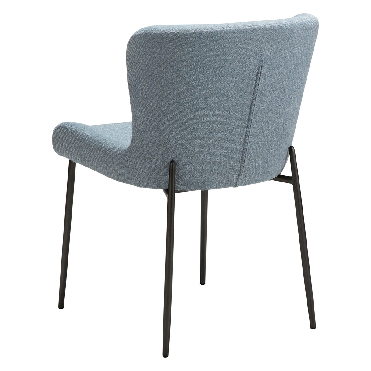 Glam Stol Blue Fog, Antique Brass