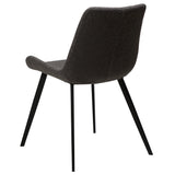 Hype Stol Stone Bouclé, Black