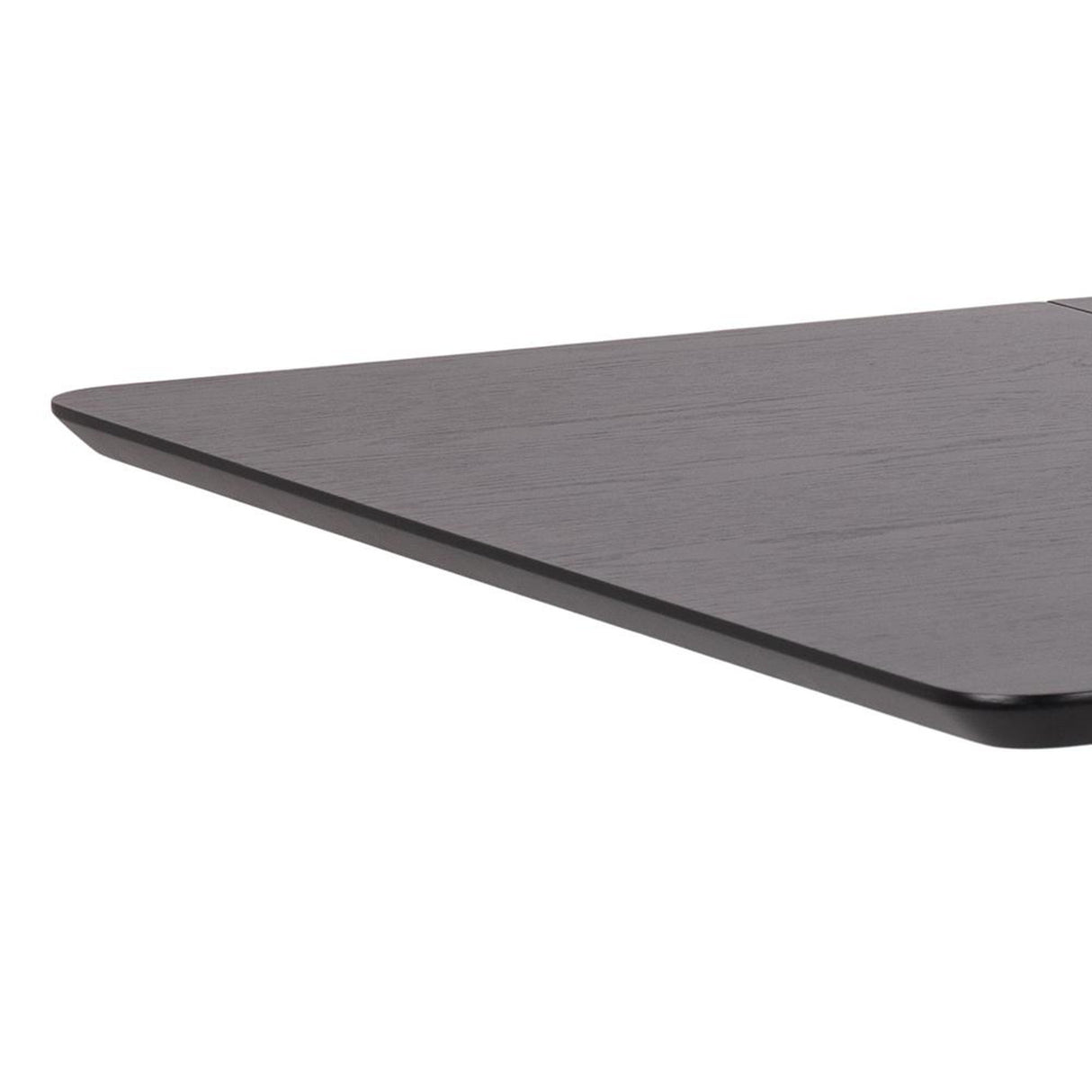 Roxby Matbord 80/120x76x80 cm Svart