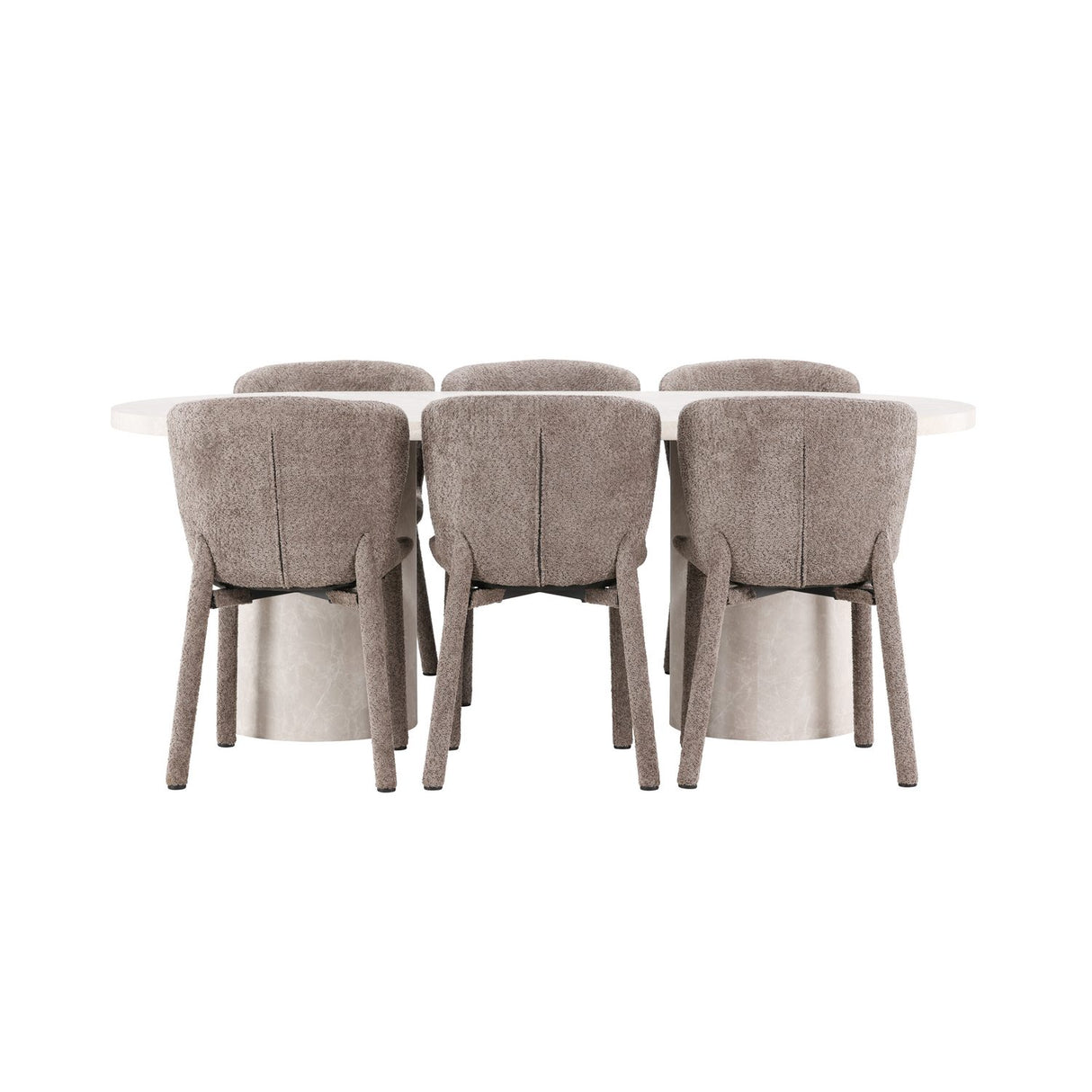 Narvik, Astoria Oval matgrupp Brun, Beige, 200 x 100