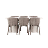 Narvik, Astoria Oval matgrupp Brun, Beige, 200 x 100