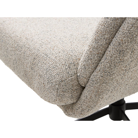 Gregory Fåtölj & Fotpall Offwhite Melange