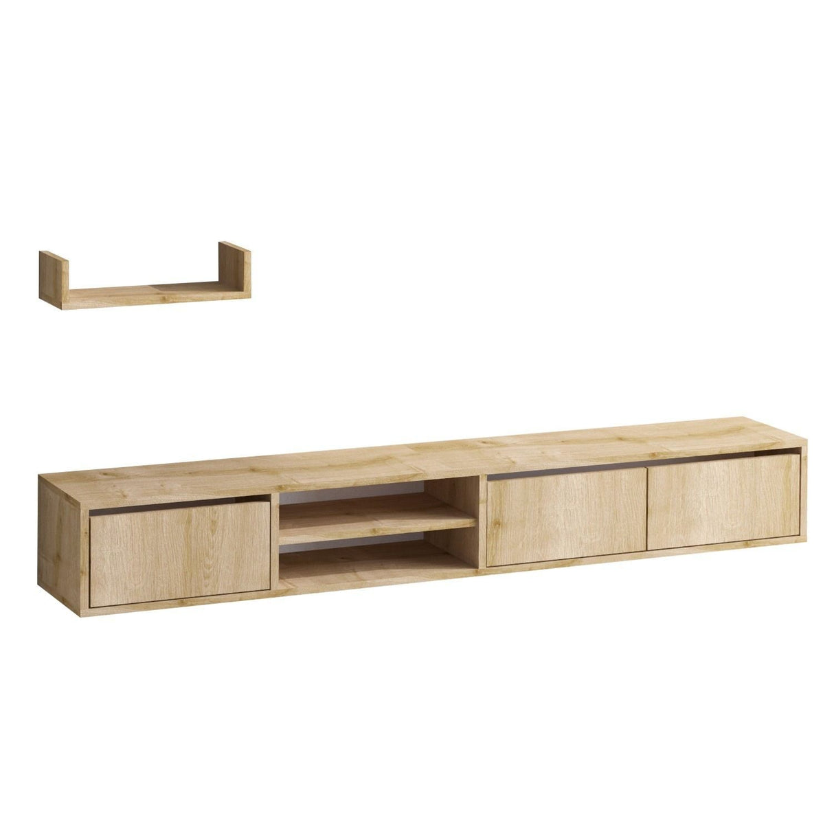 Bern (40 x 12 x 15 cm) Sapphire Oak TV-möbel