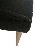 Vetro Stol Black, Oak