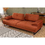 Quito (239 x 99 x 83 cm) 3-sits bäddsoffa Orange