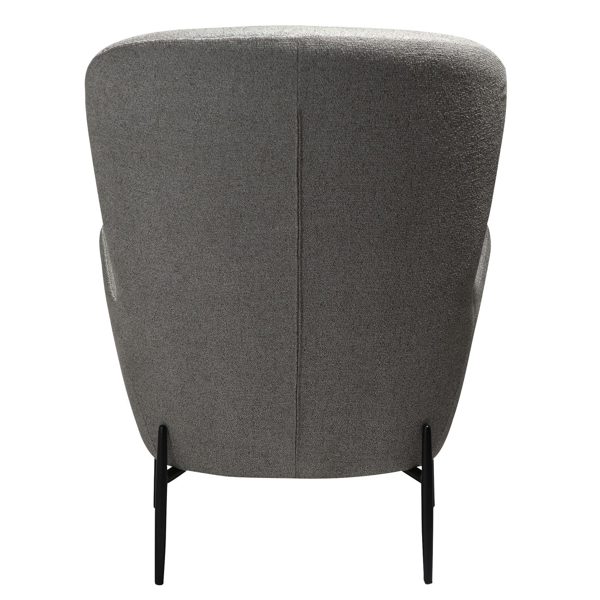 Glam Loungefåtölj Pebble Earth, Black Metal, 75 cm