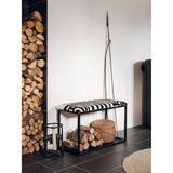 Palle M Bänk Zebra/Black