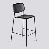 Soft Edge 90 75 cm Barpall Black – ekfaner med vattenbaserad lack