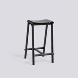 Taburete 8 65 cm Barpall Black – ekfaner med vattenbaserad lack, Black – pulverlackerat stål
