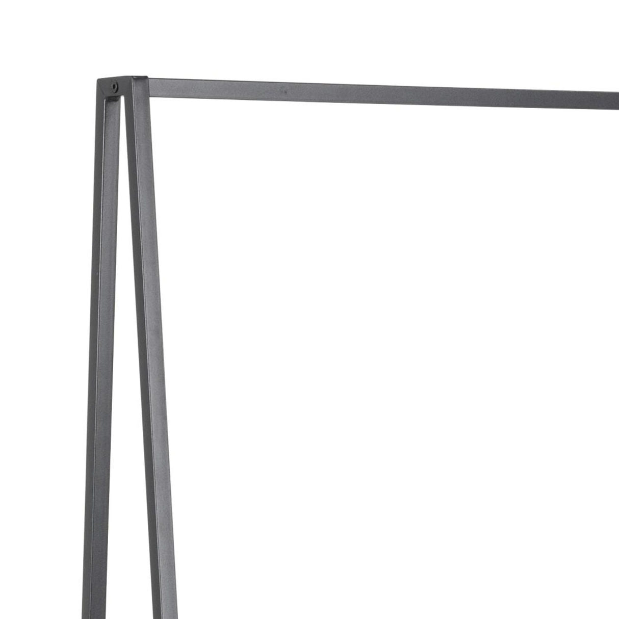 Seaford Klädställning 77x37x165 cm Svart aska