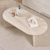 Casta Soffbord Travertine
