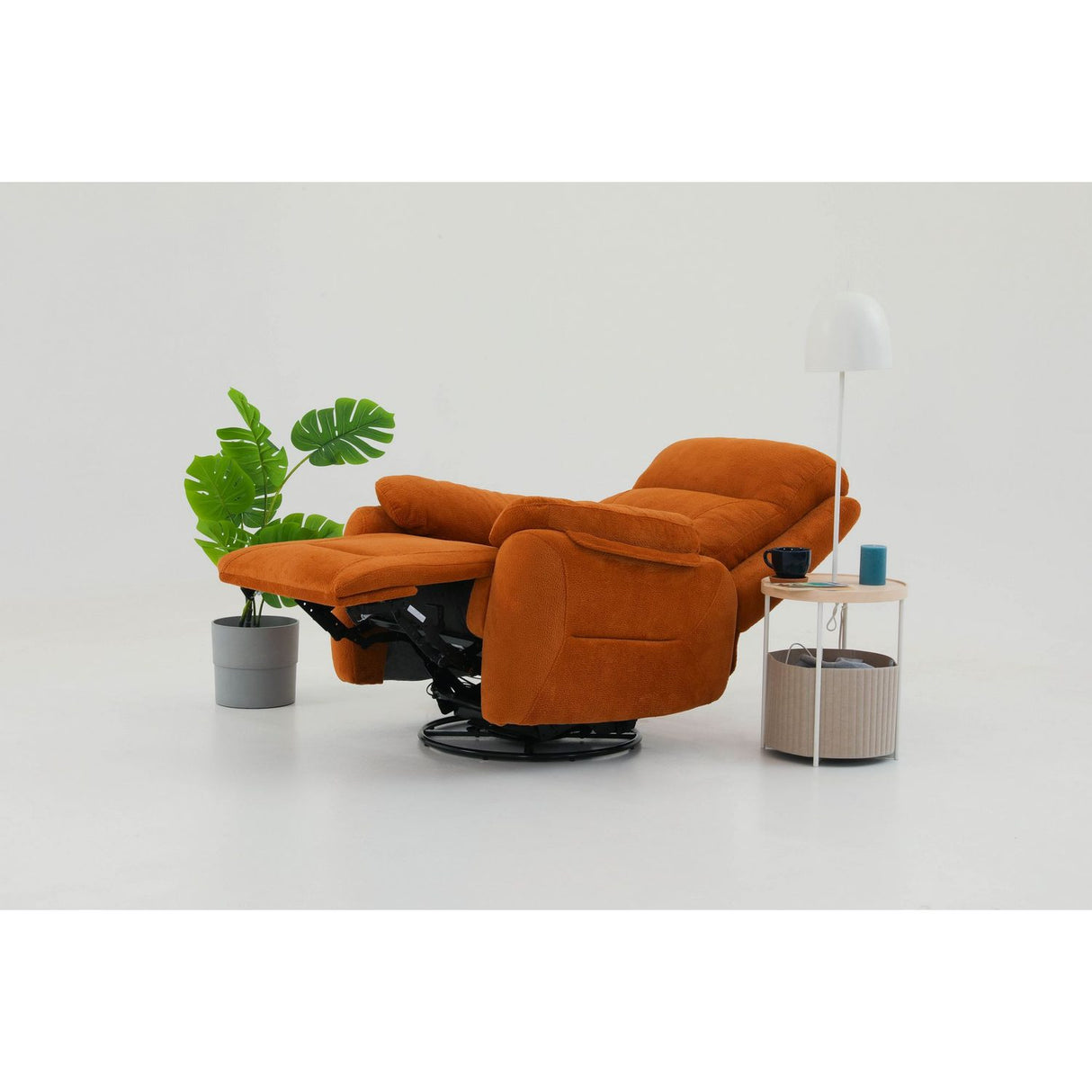 Angela Electric Reclinerfåtölj Tegelröd