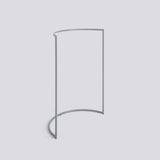 Colour Rack C-form 112 × 54,5 × 150 cm Klädställning Standard grey
