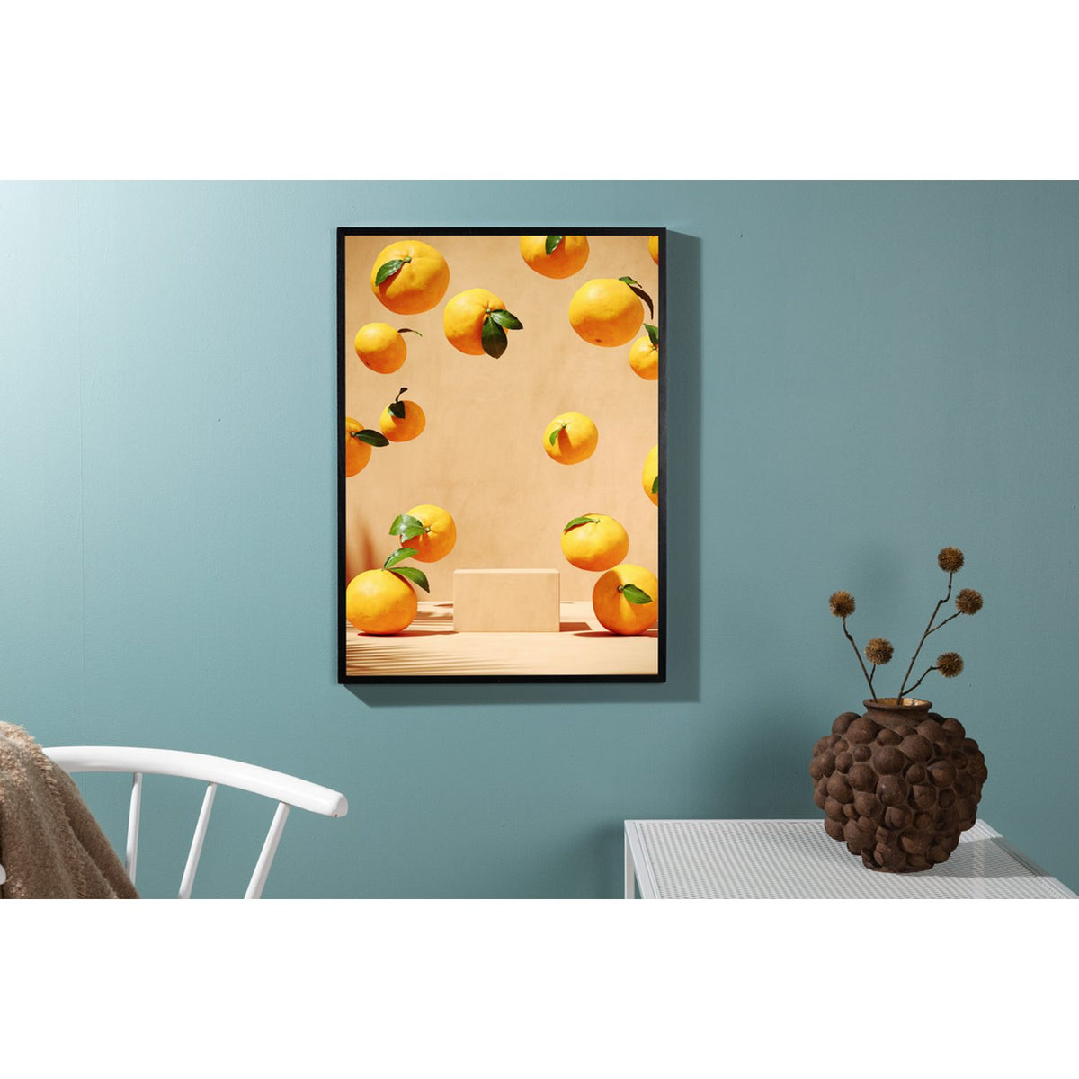 Citroner Poster Beige, 30 x 40 cm