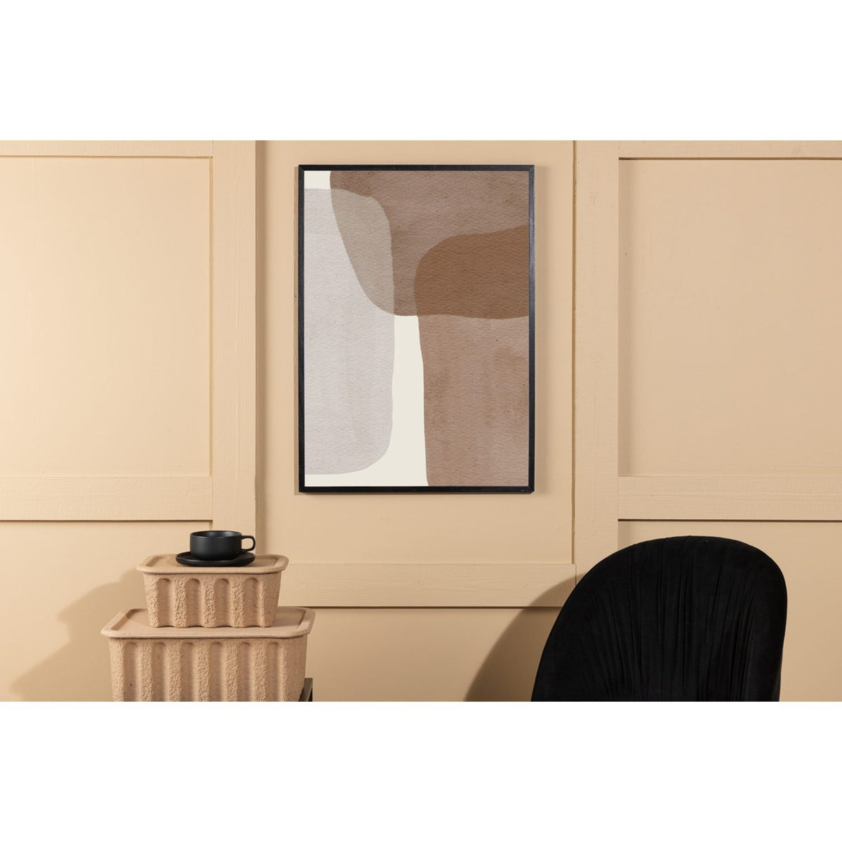 Rutor Poster Beige, 21 x 30 cm