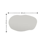 Luanda (52 x 89 x 2,2 cm) Svart Spegel