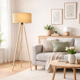 Kyoto (38 x 140 cm) Golvlampa Beige ek
