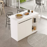 Quito rund (120 x 88,2 x 60 cm) Köksbord Vit