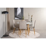 Plaza, Windu Rund matgrupp Natur, Natur, vit, ⌀100