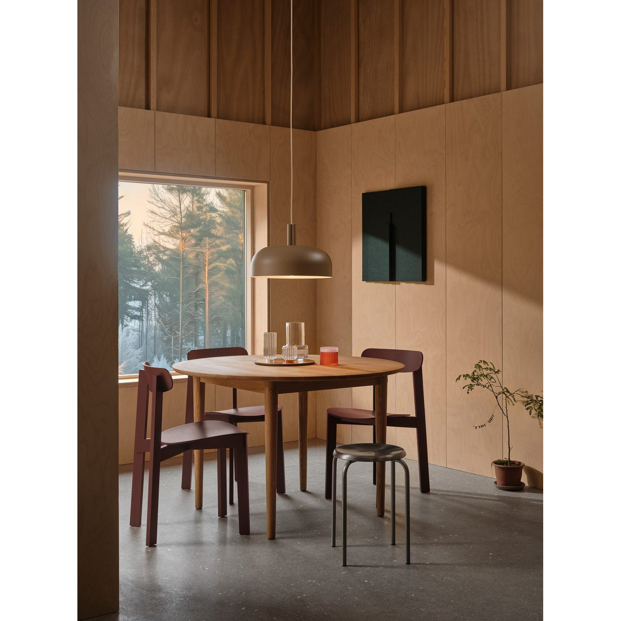 Sandro Taklampa Ljus brun