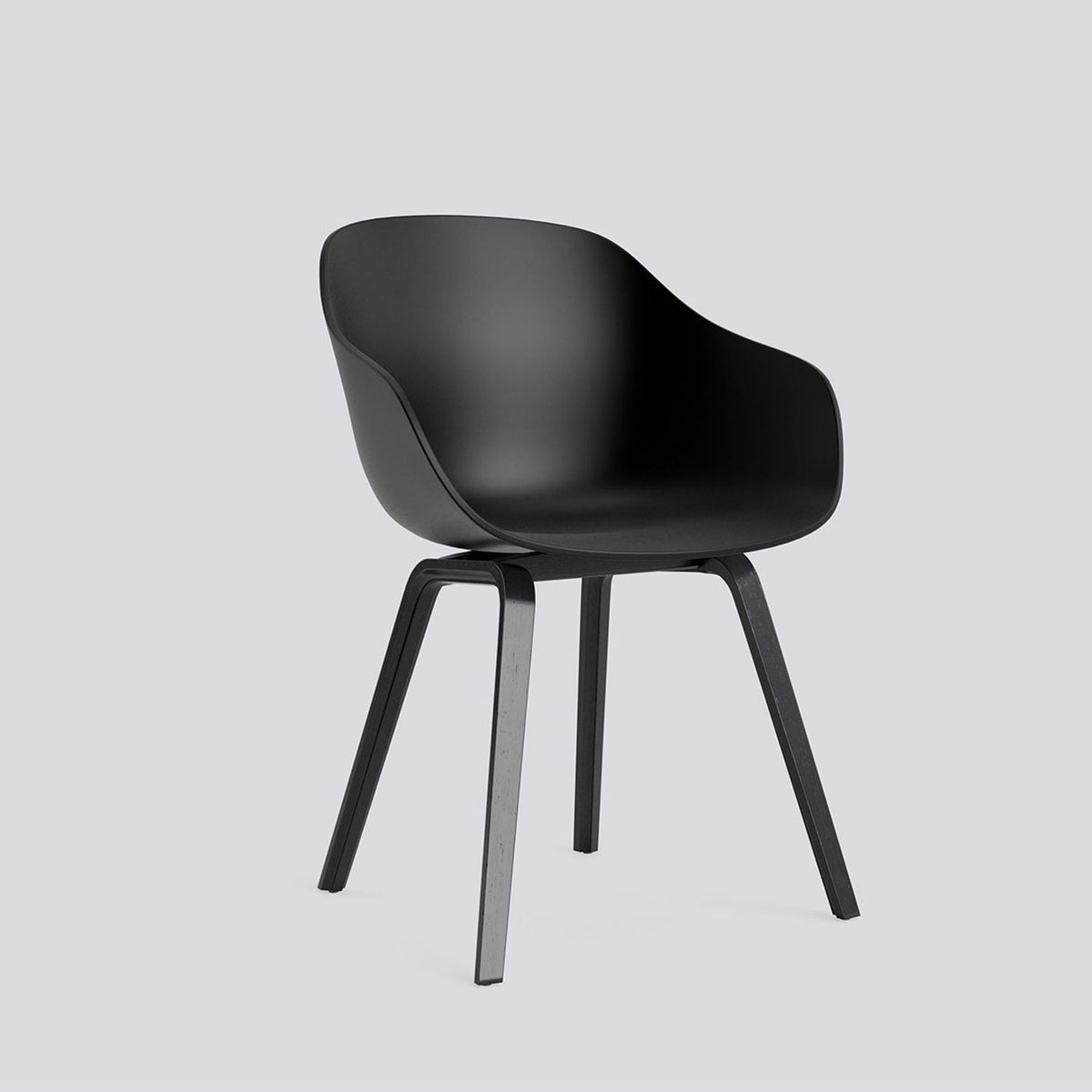 AAC 222 Stol Black 2.0, Black – ekfaner med vattenbaserad lack
