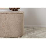 Piff Puff Beige, Polyester teddy