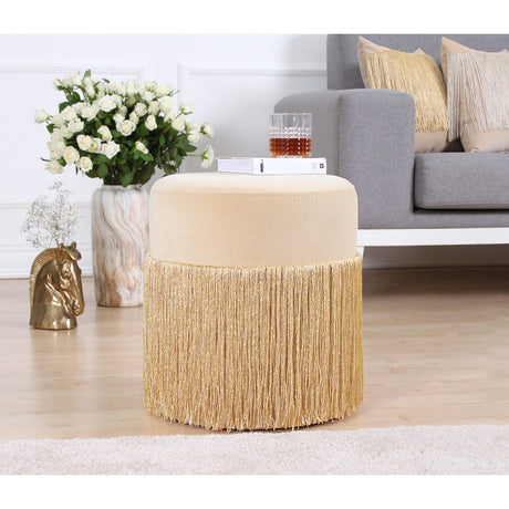 Graz (45 x 47 cm) Sittpuff Guld