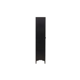 Piring Skåp Svart, 40 x 190 x 90