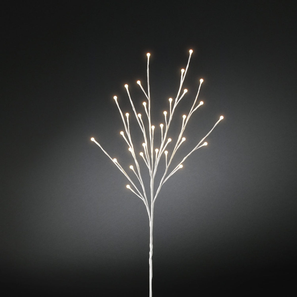 Kvist 100cm LED Steady/firefly Ljusdekoration Ute Vit