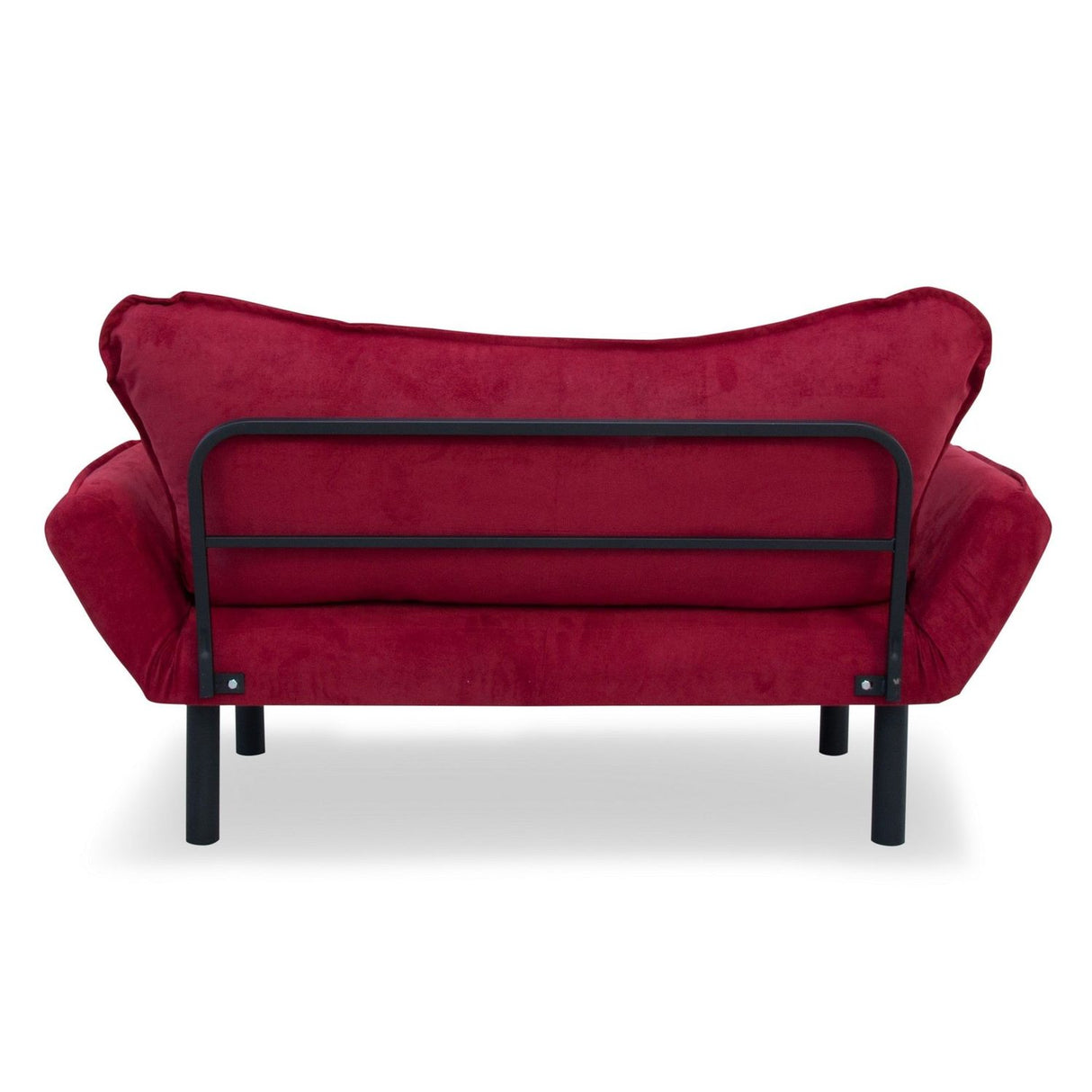 Chatto (150 x 75 x 70 cm) 2-sits bäddsoffa Vinröd