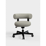 Fat Arbetsstol Elle Grey White BL