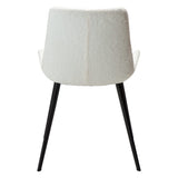 Hype Stol Snow Bouclé, Black