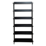 Friyay set om 6 Hylla Black Ash